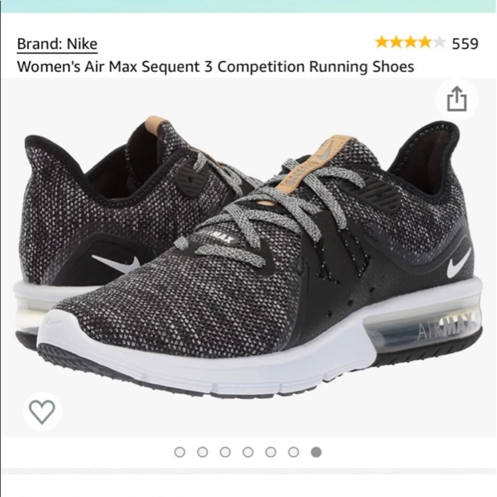 Womens Airmax Sequent 3 - Picture 2 of 3